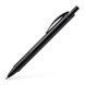 Ручка кулькова Faber-Castell Basic Ballpoint Pen Black, корпус алюмінієвий чорного кольору, 143499 143499 фото 1