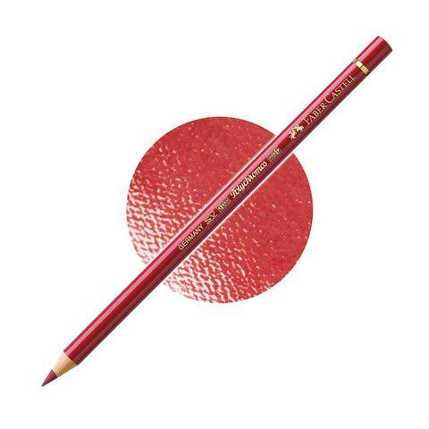 Олівець кольоровий Faber-Castell POLYCHROMOS колір кадмієвий червоний №217 (Middle Cadmium Red), 110217 110217 фото