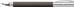 Перьевая ручка Faber-Castell Ambition OpArt Black Sand, цвет корпуса черный, перо F (0,5 мм), 147051 147051 фото 4