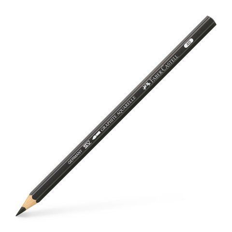 Акварельний чорнографітний олівець Faber-Castell Graphite Aquarelle 4B, 117804 117804 фото