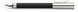 Ручка перьевая Graf von Faber-Castell из коллекции Tamitio Black, корпус черный, перо М (0,7 мм), 141500 141500 фото 2