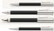 Ручка перьевая Graf von Faber-Castell из коллекции Tamitio Black, корпус черный, перо М (0,7 мм), 141500 141500 фото 8