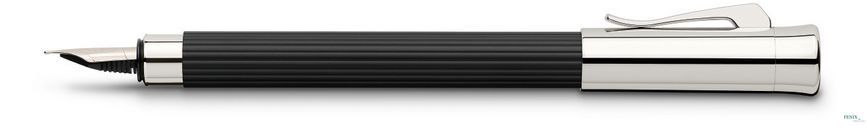 Ручка перьевая Graf von Faber-Castell из коллекции Tamitio Black, корпус черный, перо М (0,7 мм), 141500 141500 фото