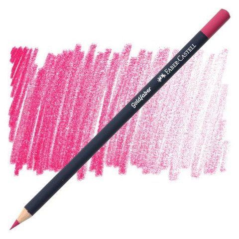 Цветной карандаш Faber-Castell Goldfaber цвет фуксия №123 (Fuchsia), 114723 114723 фото