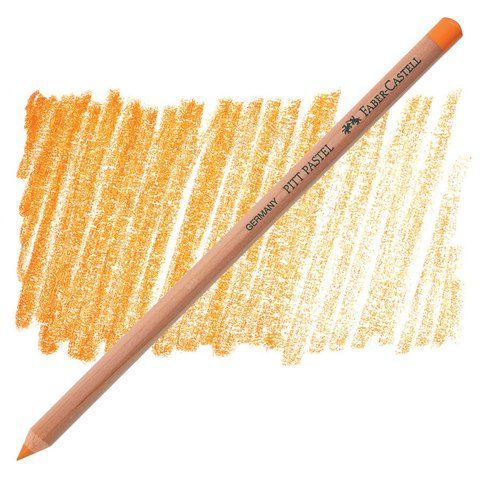Карандаш пастельный Faber-Castell Pitt Pastel, цвет оранжевая глазурь (orange glaze) №113, 112213 112213 фото
