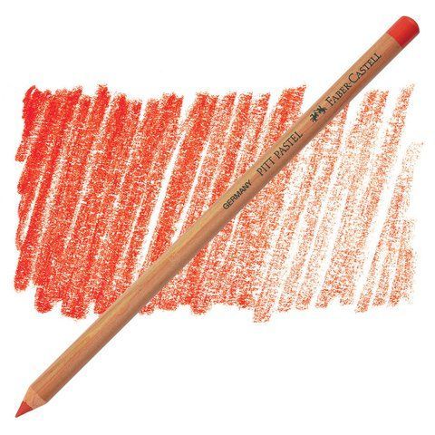 Карандаш пастельный Faber-Castell Pitt Pastel, цвет алый красный (scarlet red) №118, 112218 112218 фото