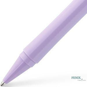 Ручка кулькова Faber-Castell Daily Ball XB Sweet Lilac, корпус бузковий, стрижень синій (1,0 мм), 140688 140688 фото