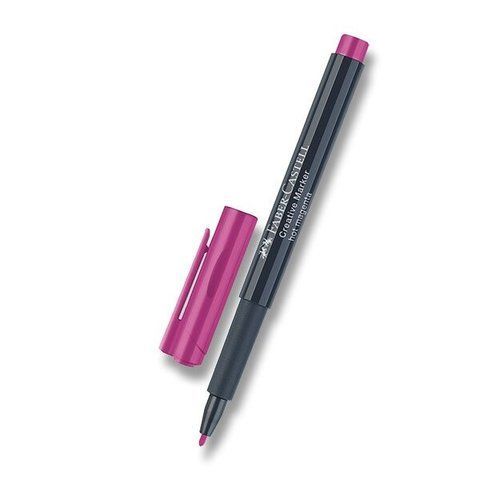 Маркер для декора Faber-Castell Creative Marker Hot Magenta, M (1,5 мм), цвет пурпурный, 160733 160733 фото