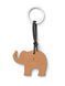 Брелок для ключей со слоном Graf von Faber-Castell Key fob Elephant, кожа светло-коричневого цвета, 118723 118723 фото 1