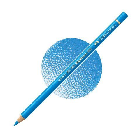 Карандаш цветной Faber-Castell POLYCHROMOS цвет средний синий №152 (Middle Phthalo Blue), 110152 110152 фото