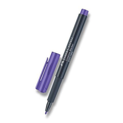 Маркер для декора Faber-Castell Creative Marker Plum Cake, M (1,5 мм), цвет фиолетовый, 160737 160737 фото