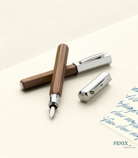 Перова ручка Faber-Castell Ondoro Smoked oak, корпус деревина дуба, перо F, 147581 147581 фото