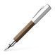 Перова ручка Faber-Castell Ondoro Smoked oak, корпус деревина дуба, перо F, 147581 147581 фото 1