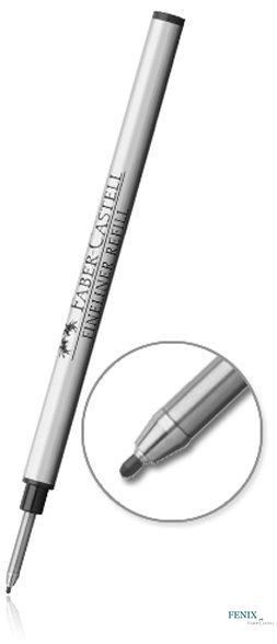 Стержень сменный капиллярный Faber-Castell Fineliner для ручек Graf von Faber-Castell, цвет черный F, 148735 148735 фото