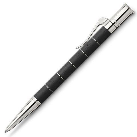 Ручка шариковая Graf von Faber-Castell Anello Ebony из коллекции Classic Anello, 145534 145534 фото
