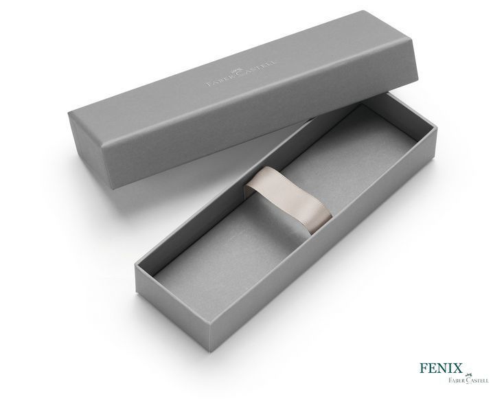 Ручка перова Faber-Castell NEO Slim Stainless Steel, Matt, матовий корпус, перо F, 342101 342101 фото