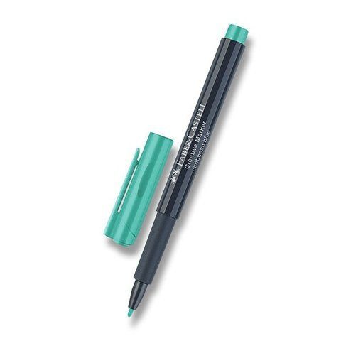 Маркер для декора Faber-Castell Creative Marker Caribbean Blue, M (1,5 мм), цвет бирюзовый, 160756 160756 фото