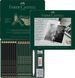 Набір матових чорнографитних олівців Faber-Castell Pitt Matt Graphite & Castell 9000 (НВ-14В) + аксесуари, 115224 115224 фото 1