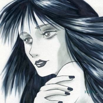Набір капілярних ручок-пензликів Faber-Castell Pitt Artist Pen Brush Grey tones, 12 кольорів сірих відтінків, 267423 267423 фото