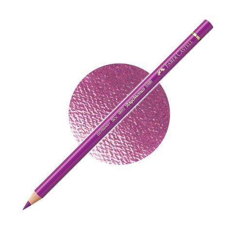 Олівець кольоровий Faber-Castell POLYCHROMOS колір кармазиновий / малиновий №134 (Crimson), 110134 110134 фото