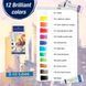 Акварель художня Faber-Castell Watercolours 12 кольорів у тубах по 9 мл + палітра для змішування, 169612 169612 фото 2