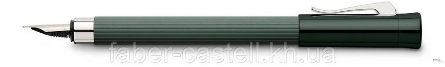 Ручка перова Graf von Faber-Castell з колекції Tamitio Dark Green, корпус темно-зелений, перо B (1,0 мм), 141683 141683 фото