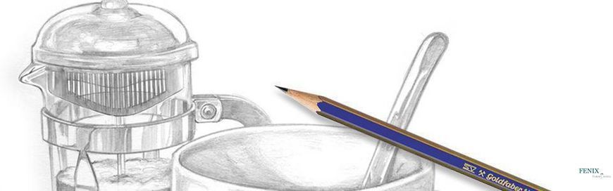Карандаш чернографитный Faber-Castell Goldfaber 1221 4H, 112514 112514 фото