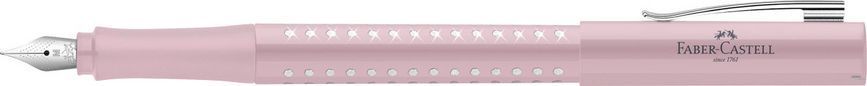 Ручка перьевая Faber-Castell Sparkle Rose в металлическом пенале, цв. корпуса розовый, перо М (0,7 мм), 201515 201515 фото