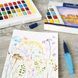 Акварельні фарби Faber-Castell Watercolors in Pans, 36 кольорів + ручка-пензлик з контейнером для води, 169736 169736 фото 8