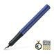 Ручка перьевая Faber-Castell GRIP 2011 blue, корпус синий металлик, перо M (0.7 мм), 140902 140902 фото 4