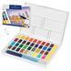 Акварельні фарби Faber-Castell Watercolors in Pans, 36 кольорів + ручка-пензлик з контейнером для води, 169736 169736 фото 1