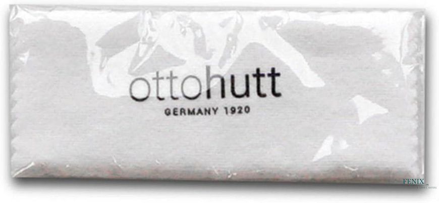 Ручка кулькова OttoHutt серії Design 02 Ballpoint Pen Thread Guilloch&eacute; Silver Platin, корпус срібло, 942300 942300 фото