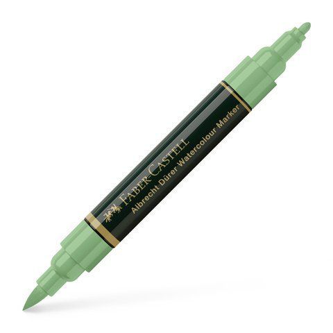 Акварельный двухсторонний маркер Albrecht D&uuml;rer Faber-Castell цвет арктический зеленый №172, 160472 160472 фото