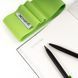 Блокнот із кам'яного паперу з кульковою ручкою та олівцем Pininfarina Grafeex Writing Set, колір зелений GFXWRSETGR фото 3