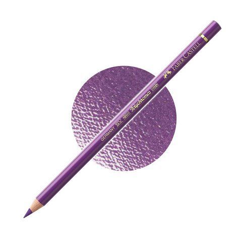 Карандаш цветной Faber-Castell POLYCHROMOS цвет марганцево-фиолетовый №160 (Manganese Violet), 110160 110160 фото