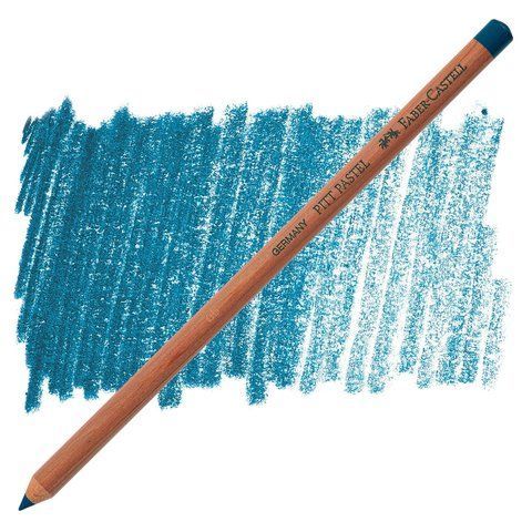 Карандаш пастельный Faber-Castell Pitt Pastel, цвет гелио-бирюзовый (helio turquise) №155, 112255 112255 фото