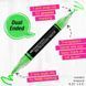 Акрилові двобічні маркери Faber-Castell Black Edition Shake & Paint Neon Acrylic Marker, 4 неонові кольори, 285505 285505 фото 5