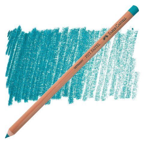 Карандаш пастельный Faber-Castell Pitt Pastel, цвет кобальтовый зеленый (сobalt green) №156, 112256 112256 фото