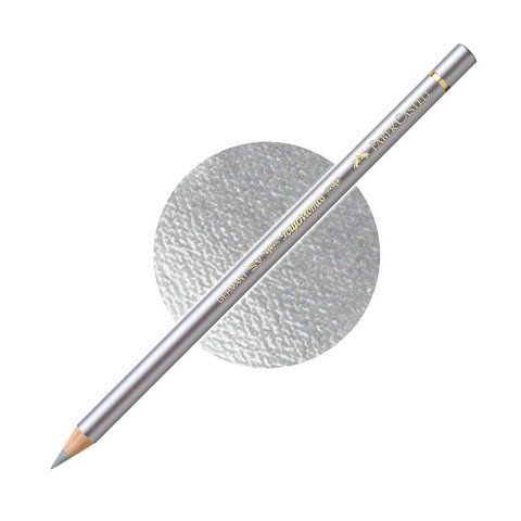 Олівець кольоровий Faber-Castell POLYCHROMOS колір срібний №251 (Silver), 110251 110251 фото