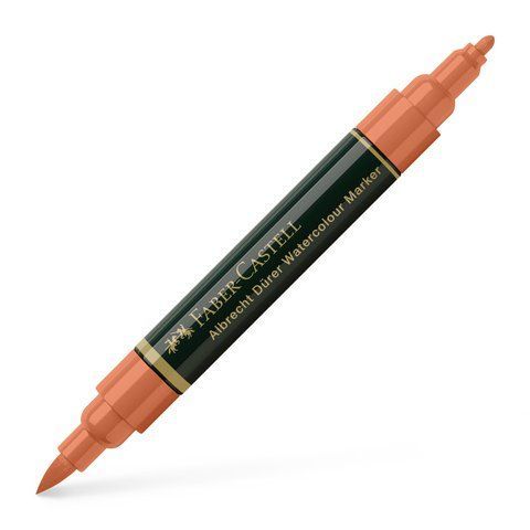 Акварельный двухсторонний маркер Albrecht D&uuml;rer Faber-Castell цвет сангина №188, 160488 160488 фото