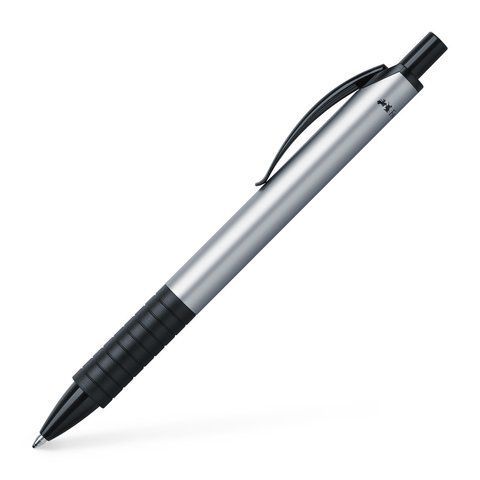 Ручка кулькова Faber-Castell Basic Ballpoint Pen Silver, корпус алюмінієвий, 143411 143411 фото