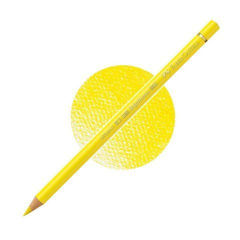 Карандаш цветной Faber-Castell POLYCHROMOS цвет светло-жёлтый кадмий №105 (Light Cadmium Yellow), 110105 110105 фото