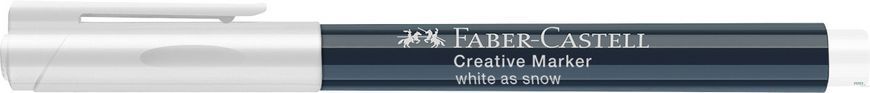 Маркер для різних поверхонь Faber-Castell Creative Marker White, M (1,5 мм), колір білий, 160701 160701 фото