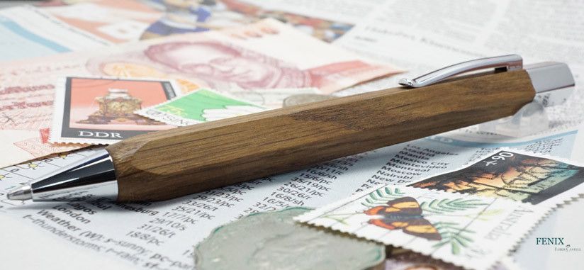 Кулькова ручка Faber-Castell Ondoro Smoked Оаk, корпус деревина дуба, 147508 147508 фото