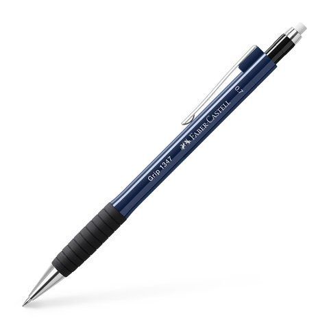 Олівець механічний Faber-Castell GRIP 1347, колір корпусу темно-синій (0,7 мм), 134751 134751 фото