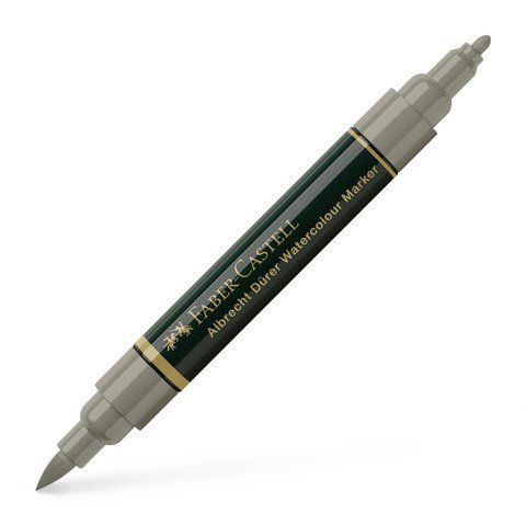Акварельный двухсторонний маркер Albrecht D&uuml;rer Faber-Castell цвет теплый серый IV №273, 160573 160573 фото