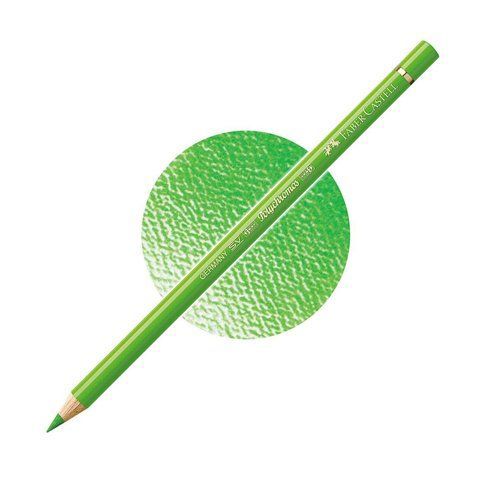 Олівець кольоровий Faber-Castell POLYCHROMOS колір трав'яна зелень №166 (Grass Green), 110166 110166 фото