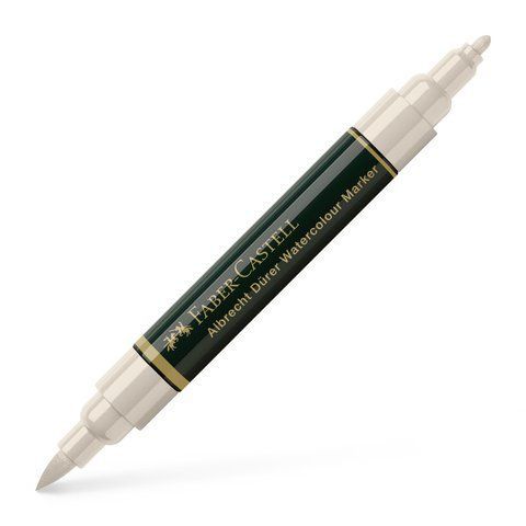 Акварельный двухсторонний маркер Albrecht D&uuml;rer Faber-Castell цвет теплый серый III №272, 160572 160572 фото