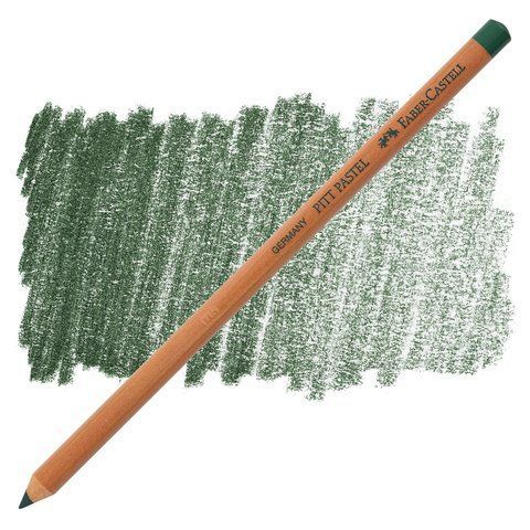 Карандаш пастельный Faber-Castell Pitt Pastel, цвет зеленый можжевельник (juniper green) №165, 112265 112265 фото