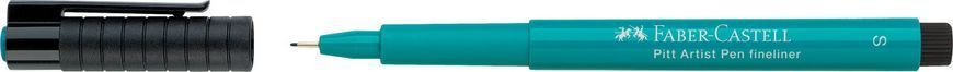 Ручка капиллярная Faber-Castell Pitt Artist Pen Fineliner S (0,3 мм), цвет кобальтовый зеленый №156, 167156 167156 фото